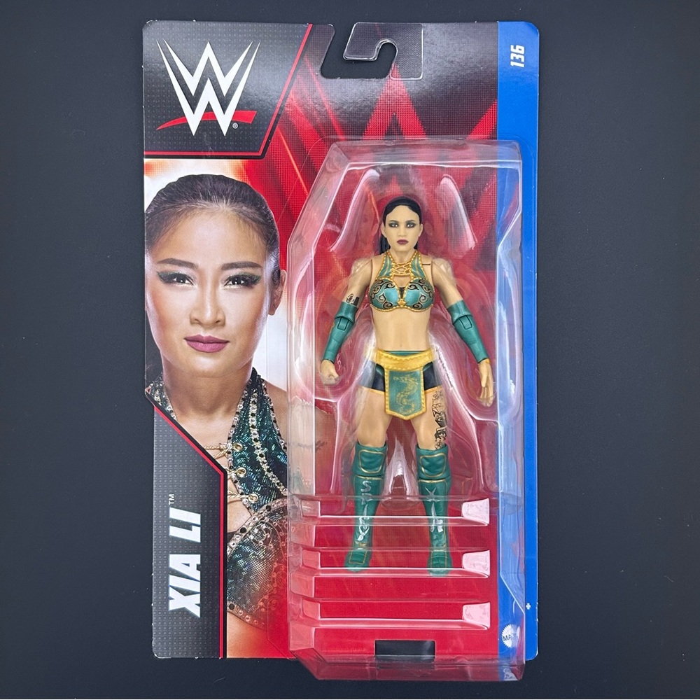 Mattel WWE Basic 136 Xia Li Wrestling Action Figure 2022 TNA Lei Ying Lee
